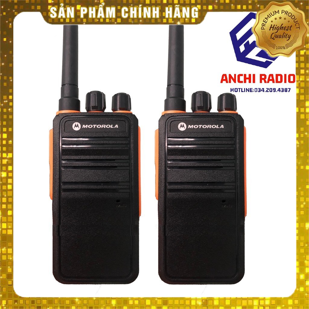 Bộ 2 Máy Bộ đàm Motorola GP900S(Loa chống bụi, Dung lượng pin cực lớn >12 tiếng, cự ly liên lạc xa, siêu bền)