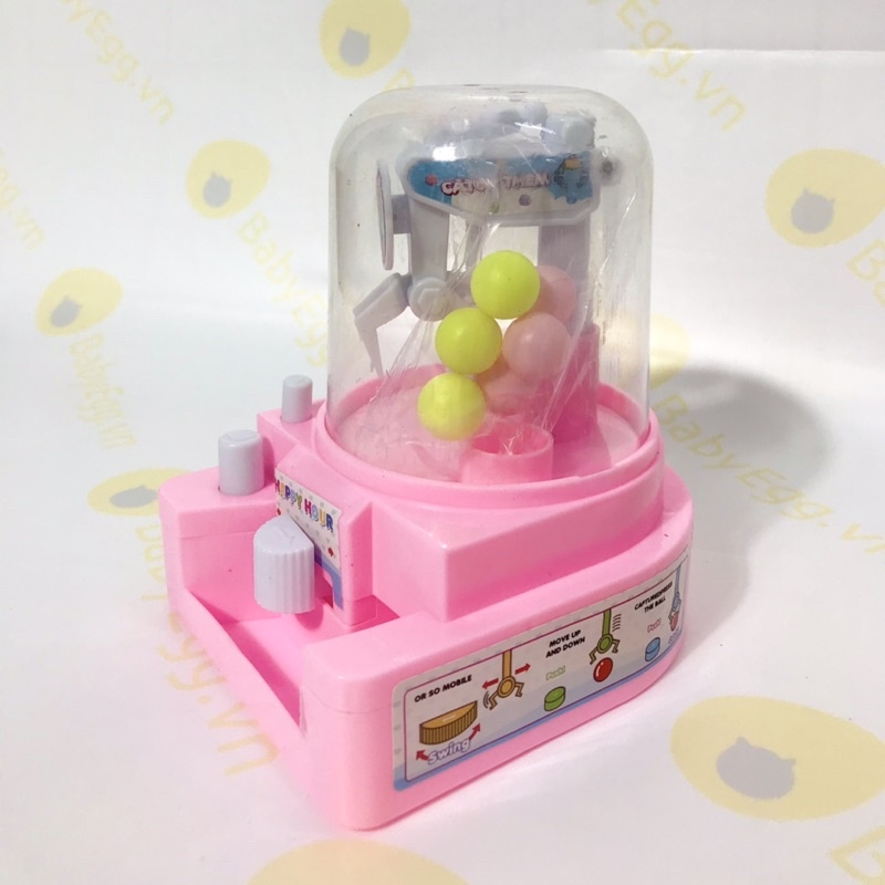 Máy gắp thú size lớn đồ chơi trẻ em tăng tương tác cho bé trai bé gái 3 4 5 6 7 8 tuổi babyegg baby egg