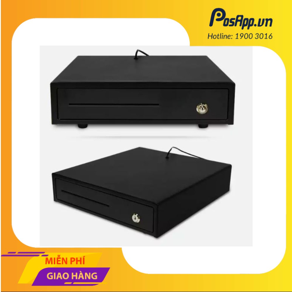 Ngăn kéo đựng tiền mặt đồng xu 4 khe tiện dụng cho thu ngân siêu thị khách sạn, quán cafe, nhà hàng bảo hành 12 tháng