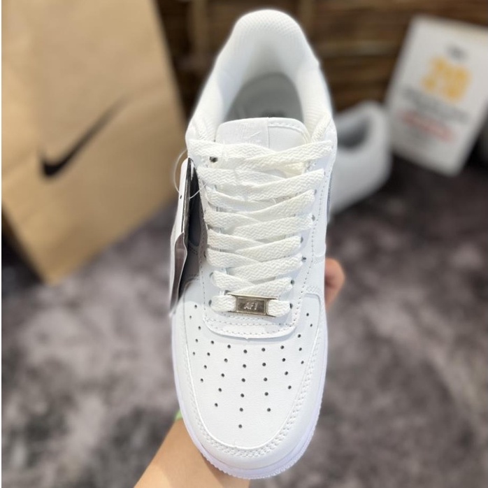 Giày Thể Thao Sneaker Nam Nữ Af1 All white Full Trắng Màu Toàn Dân Bản SC 1:1 -Tặng Tất