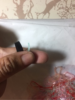 Thun cột tóc siêu mảnh cho bé lololi