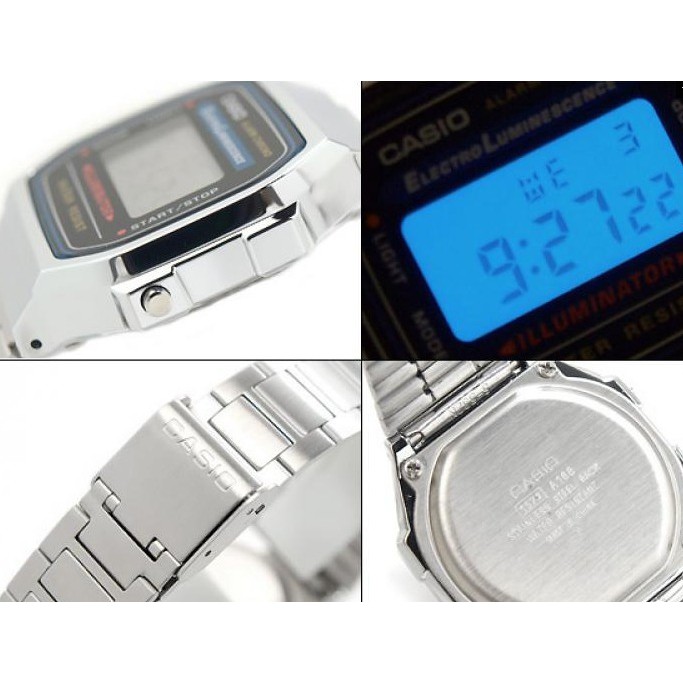 Đồng hồ nam Casio A168WA-1WDF Chính Hãng - Chống nước 50M - Tuổi Thọ Pin 7 Năm , bảo hành 12 tháng | BigBuy360 - bigbuy360.vn