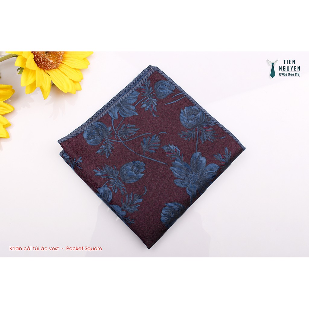 Khăn Cài Túi Áo Vest - Pocket Square - Phụ Kiện Cài Áo