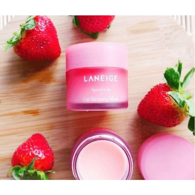 Mặt nạ ngủ cho môi Laneige Full size cỡ lớn 20g Lip Sleeping Mask, Mặt nạ ngủ môi Laneige Berry KOREA - licyhouse