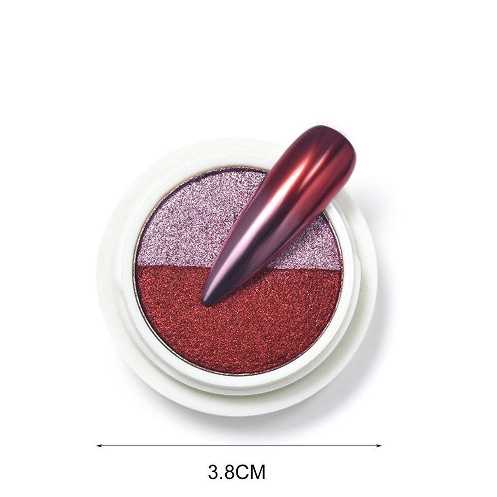 [Hàng mới về] Bột Tráng Gương Hiệu Ứng Cực Quang Làm Móng Nghệ Thuật Lâu Trôi