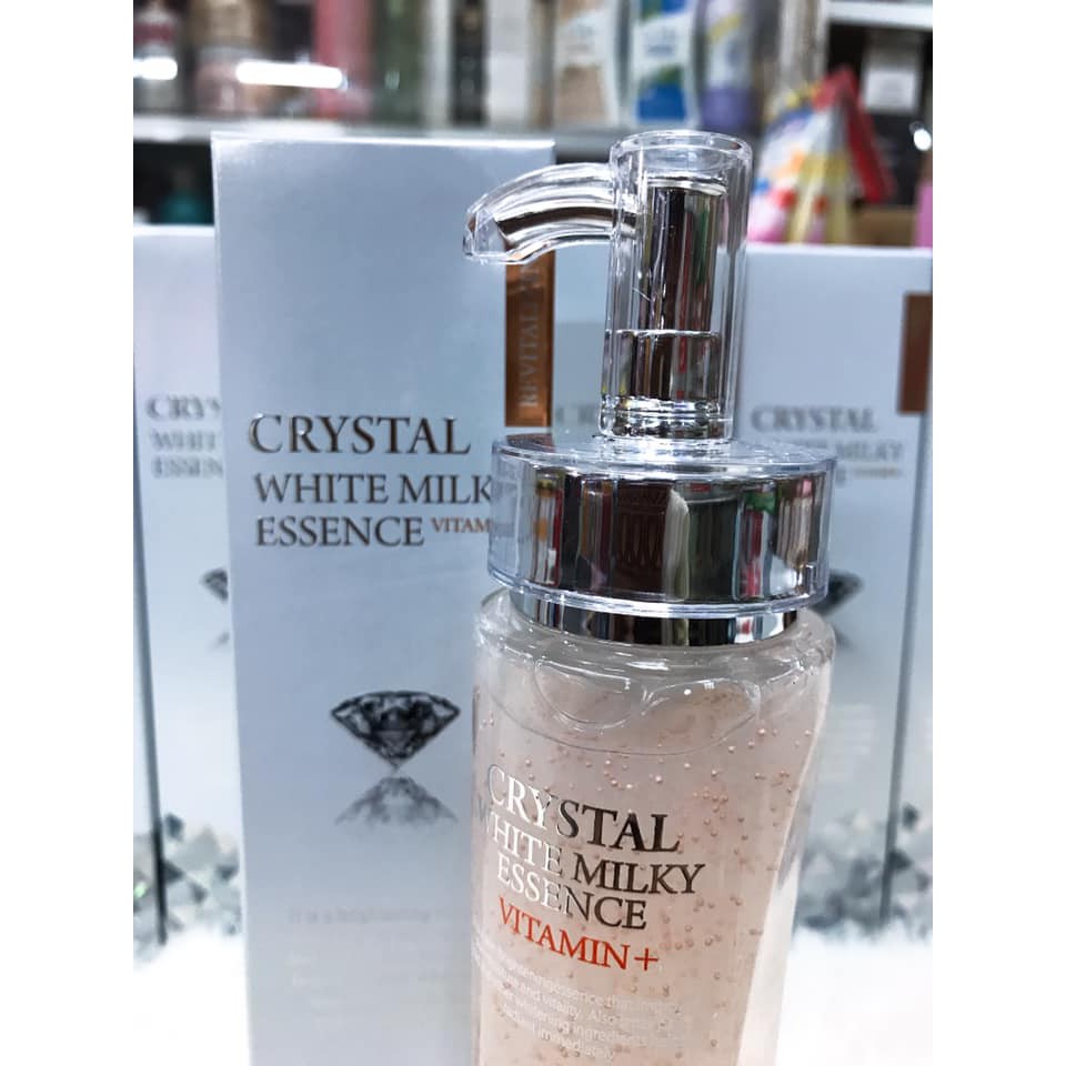 Tinh Chất Serum Trắng Da 3W Clinic Crystal White Milky Essence Vitamin 150ml