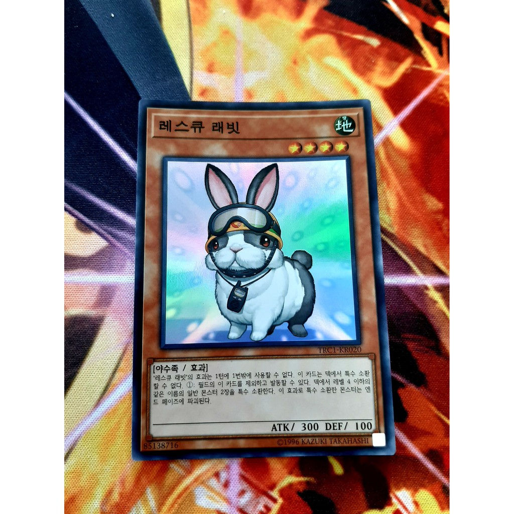 [ Đậu Phộng ] Thẻ Bài Yugioh KR - Rescue Rabbit Super