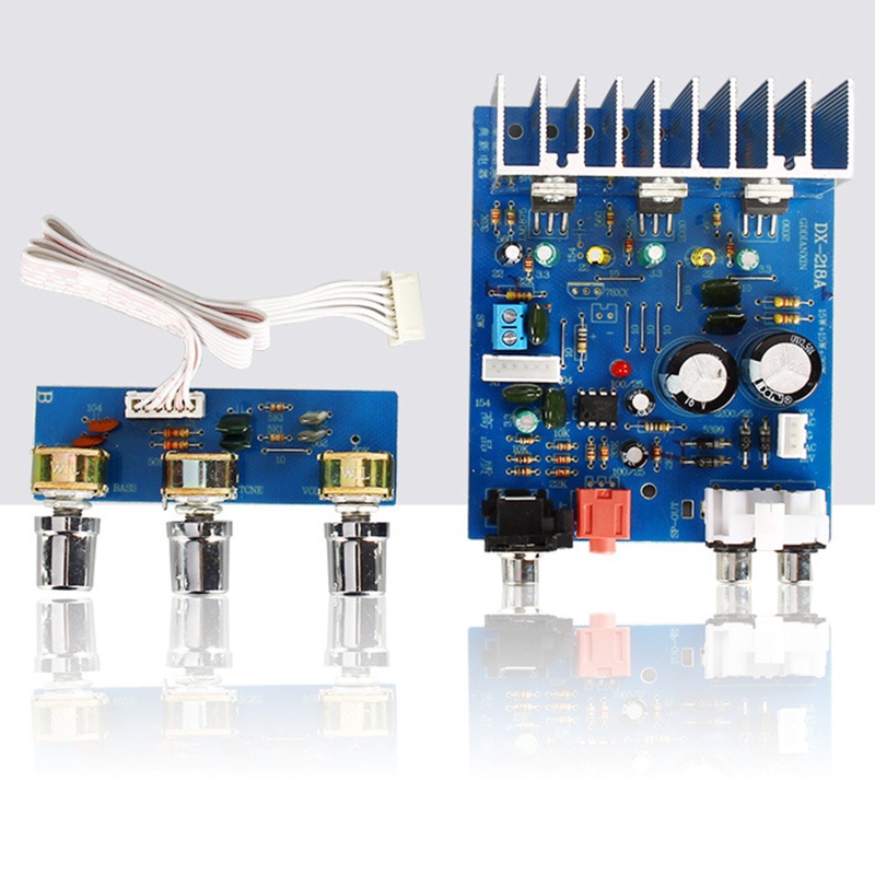 Bảng Mạch Khuếch Đại Âm Thanh zzz 2.1 15W x 2 + 30W TDA2030 Chips Dual AC12V-15V Cho Loa DIY