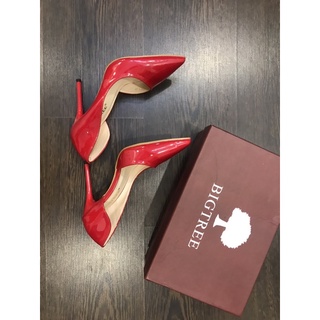 [PASS] Giày Cao Gót Big Tree Màu Đỏ Size 37 - New