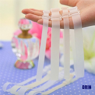 Bộ 2 cặp dây áo ngực silicone trong suốt 1.5cm
