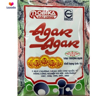 Bột rau câu giòn Agar Hải Long gói 25g