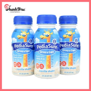 DATE 2020 Combo 6 sữa nước pediasure vani 237ml Mỹ
