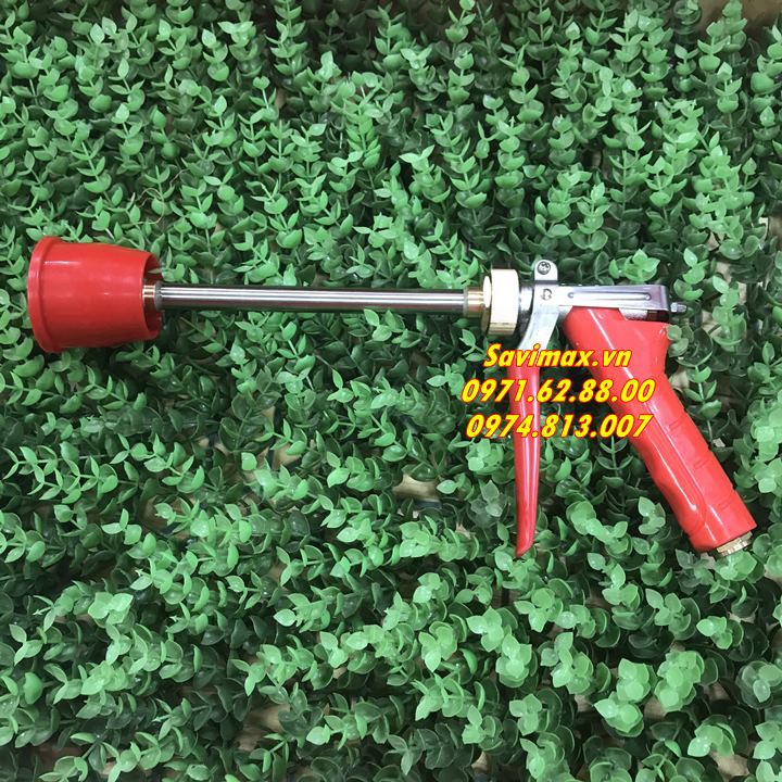 Súng Xịt Áp Lực Cao Tưới Cây Phun Thuốc Sâu Rửa Xe Inox hàng xịn bảo hành 12 tháng