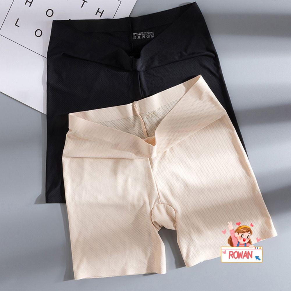 Quần An Toàn Mùa Hè Plus Size Lưng Cao Co Giãn Không Đường May