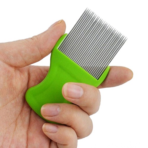 Lược chải ve rận cho thú cưng bằng thép không gỉ tiện dụng