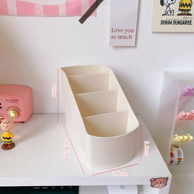 Hộp nhựa đựng đồ để bàn máy tính màu đẹp ngẫu nhiên