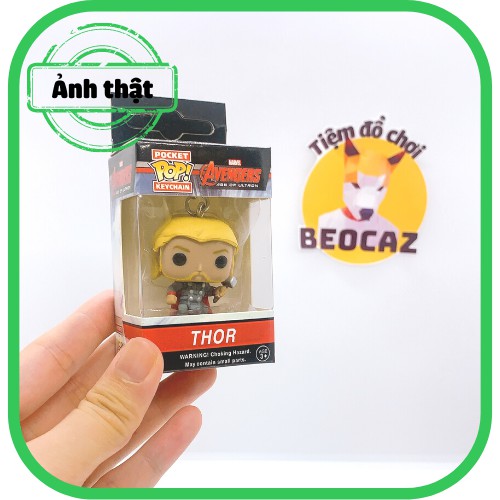 [Ship Hỏa Tốc][Full Box] [Tặng Hộp Bảo Vệ] Móc khoá Funko Thor Thần Sấm bản basic Avengers Biệt đội siêu anh hùng Marvel