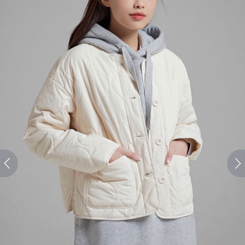Áo khoác chần bông SPAO Hàn Quốc