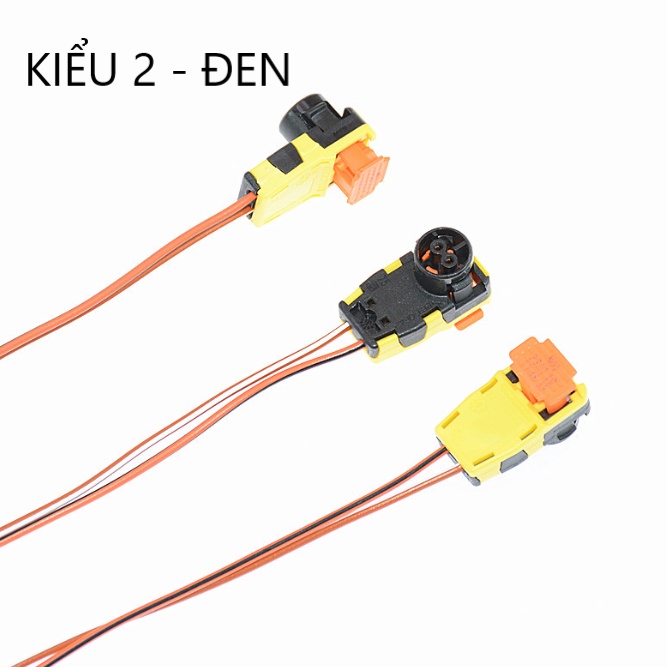 Giắc cắm bơm hơi 2 lỗ (2 kiều như hình) (giá 1 sợi)