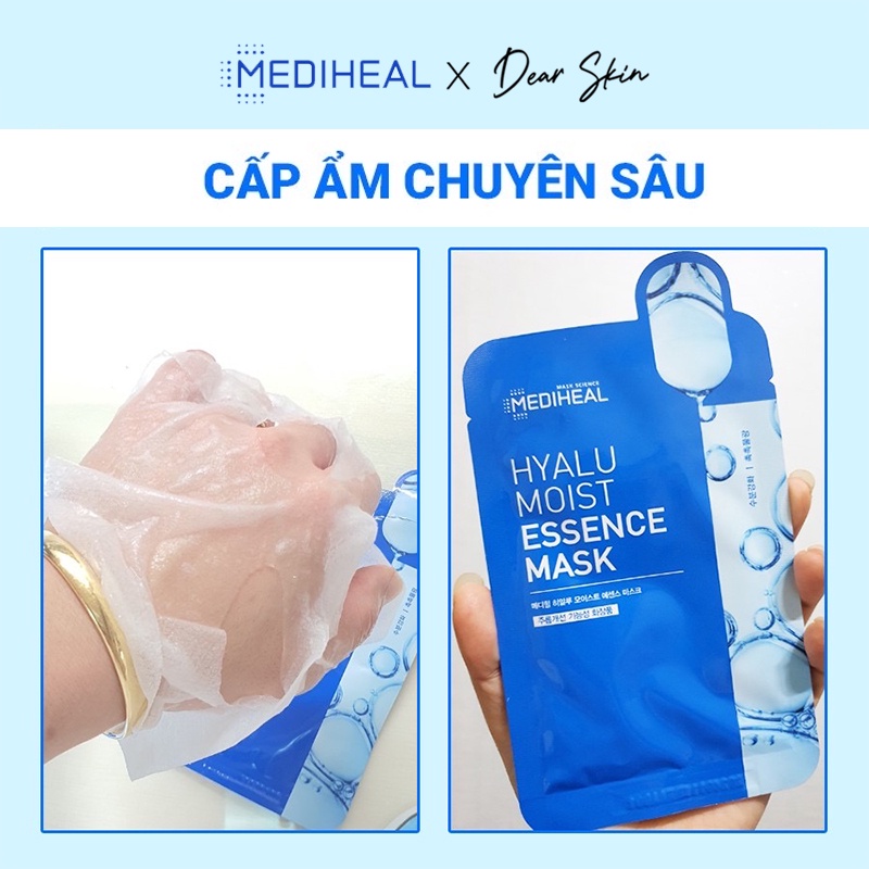 [Chính hãng] Mặt nạ Mediheal dưỡng da căng mịn, mọng nước, làm đều màu, sáng mịn da, ngăn ngừa các nếp nhăn và lão hóa