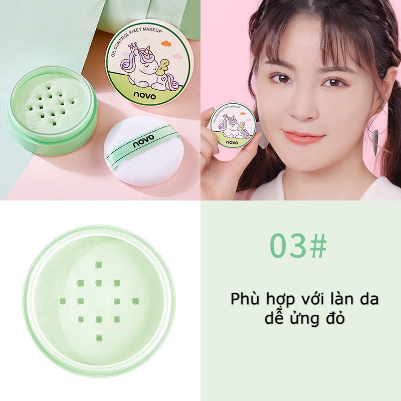 Phấn phủ Kiềm dầu Novo Cho lớp Trang điểm lâu trôi | BigBuy360 - bigbuy360.vn