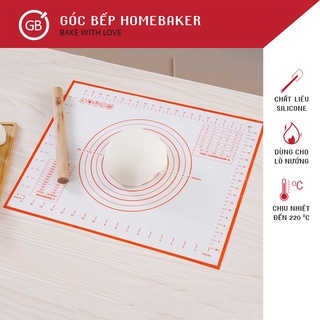 Tấm Nhào Bột Bánh - Miếng Nướng Silicon – Thảm Nướng Bánh – Đồ Làm Bánh – GBPP002