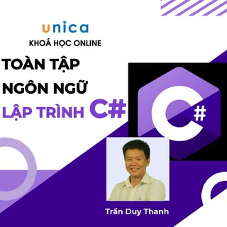 Toàn quốc- [E-voucher] Khóa học toàn tập ngôn ngữ lập trình C# Unica