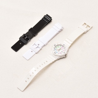 Dây đồng hồ cao su cho Casio Lrw-200H size 14mm cao cấp