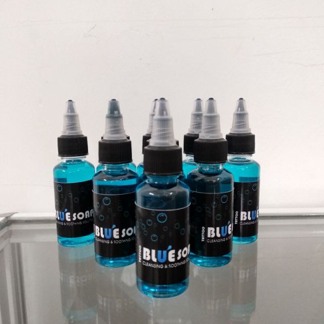 Bluesoap chính hãng USA lau mực vệ sinh hình xăm