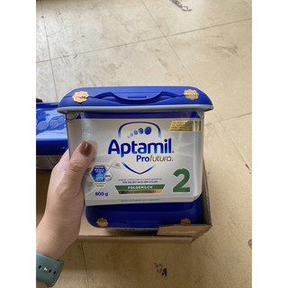 Sữa bột aptamil bạc Đức 800gr đủ số 1 số 2
