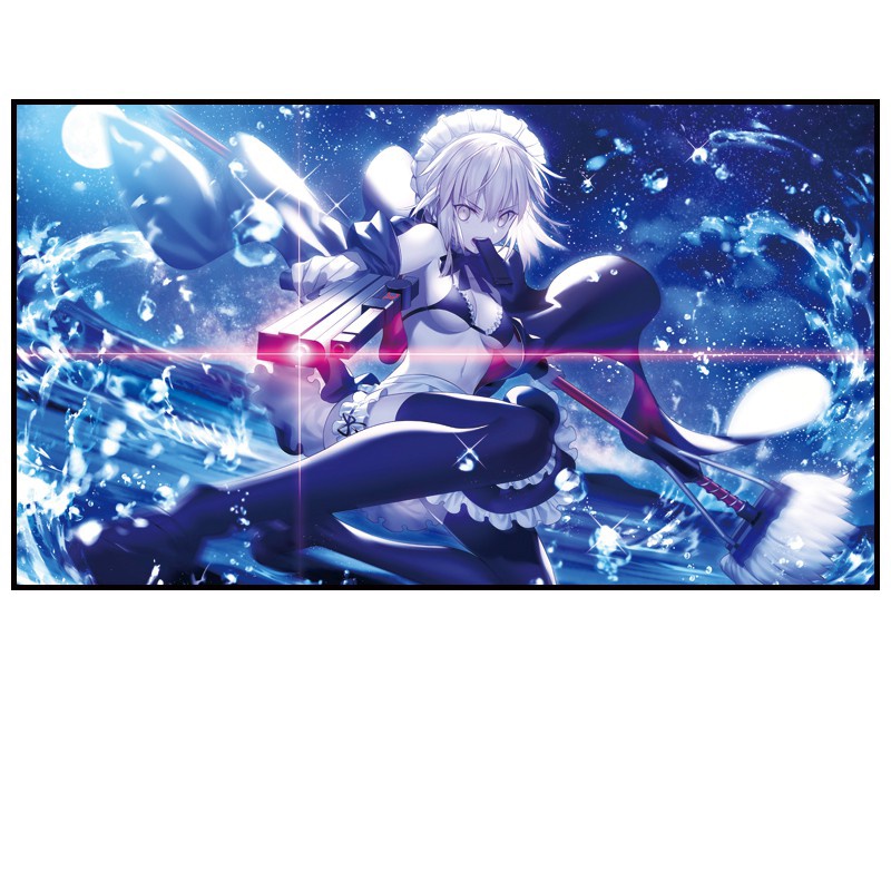 Miếng Lót Chuột Cỡ Lớn Họa Tiết Anime Fate Joan of Arc Sakura Saber Okita Chống Thấm Nước