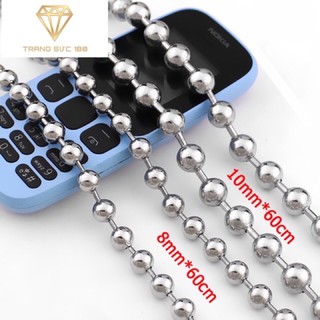 Ball Chain Kèm Mặt Bướm 5Ly 8Ly 10Ly
