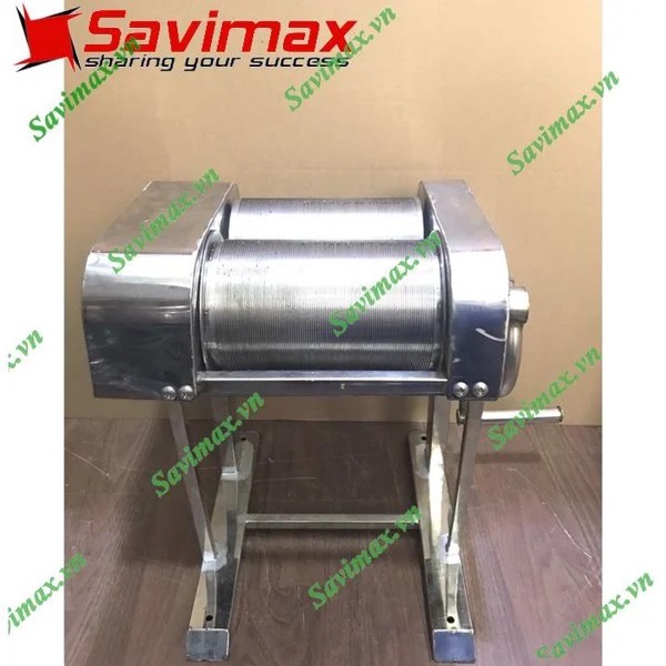 Máy thái bì lợn quay tay bằng Inox , làm tất cả các loại nem , đảm bảo an toàn thực phẩm