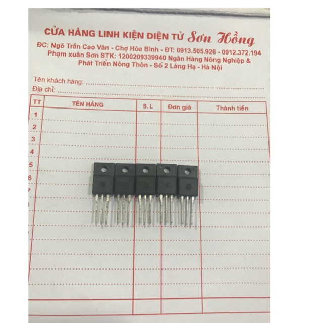5 con MOSFET 6N80-TO220
