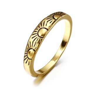 Nhẫn Đính Đá Vàng 14K 14K Thiết Kế Sang Trọng Thời Trang