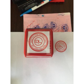 Dấu tròn Logo 38mm