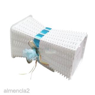 [Almencla2] Giỏ hoa mây 3 màu lụa