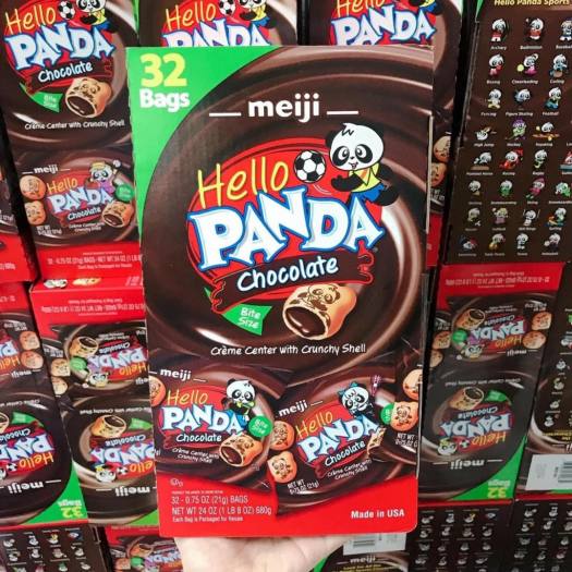 BÁNH GẤU MEJI HELLO PANDA 680gr THÙNG 32 gói