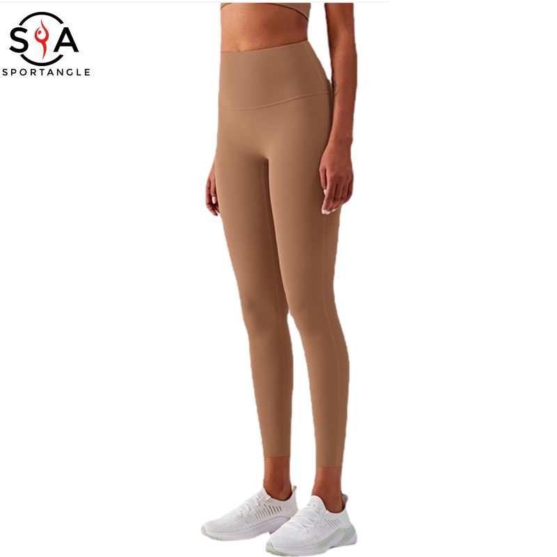 Quần tập yoga thể thao vải lycra độ co giãn cao
