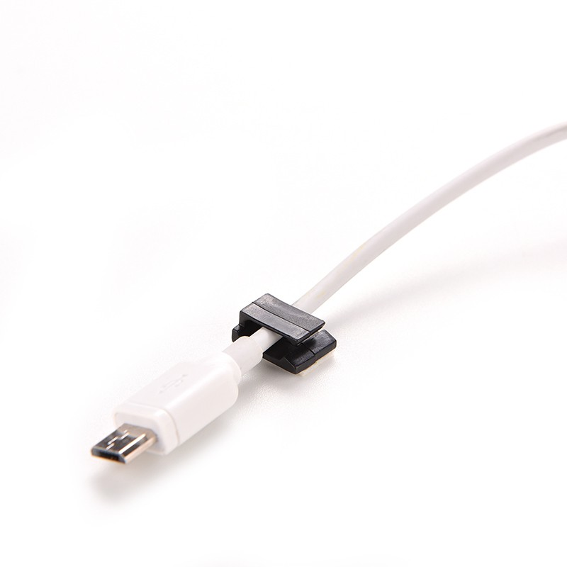 Bộ 10 Phụ Kiện Cố Định Dây Cáp Điện Trên Xe Hơi Kích Thước 1.2 x