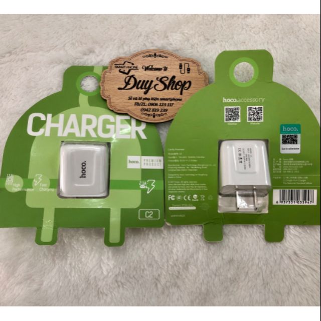 Cóc sạc Hoco C2