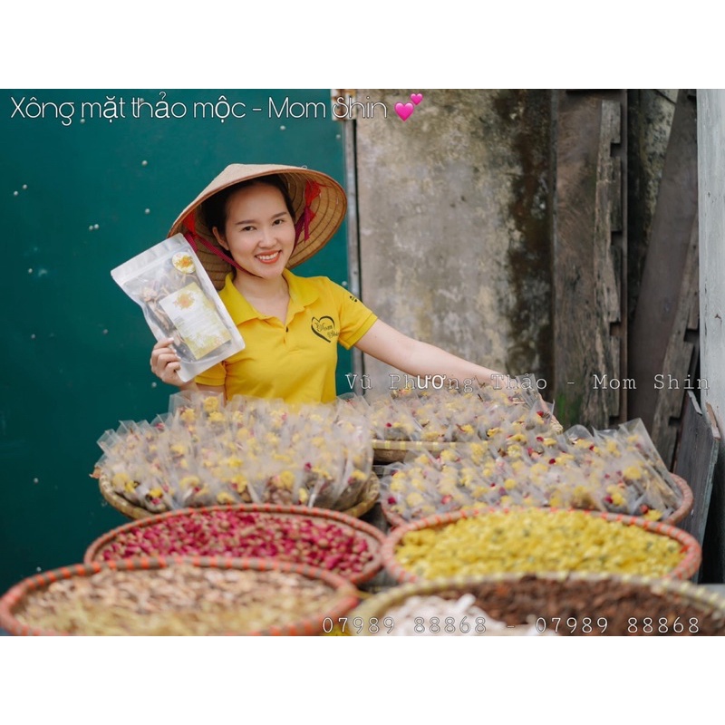 XÔNG MẶT THẢO MỘC MOM SHIN | Vũ Phương Thảo Mom Shin | Shop Mẹ Thảo | Ở Cữ Mẹ Shin Min Gin