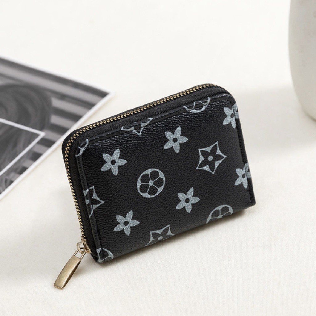 Ví nữ mini cute LEVAN cầm tay da đẹp nhiều ngăn khóa kéo giá rẻ dáng ngắn nhỏ gọn VINU1K9K.50