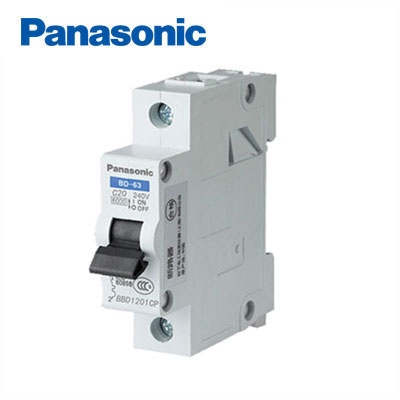 CB MCB 1 pha 1 cực 1 tép tự động Panasonic 10A 16A 20A 25A 32A 40A 50A 63A