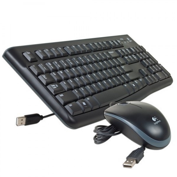 Bộ bàn phím chuột Logitech MK120 Có Dây | WebRaoVat - webraovat.net.vn