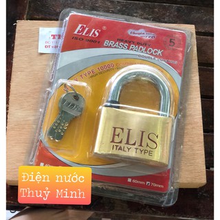 Ổ khoá đồng elis hàng ý size 70mm