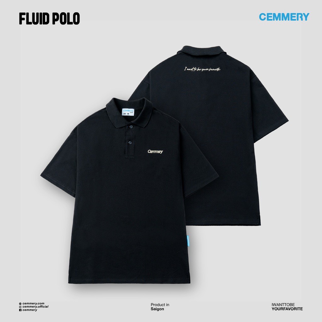 Áo Polo Cemmery Unisex nam nữ,Polo Bassic Cemmery