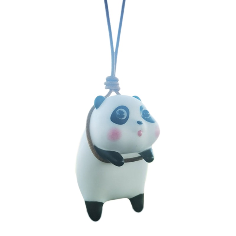 Rox Dây Treo Trang Trí Bảng Điều Khiển Trung Tâm Xe Hơi Hình Gấu Trúc/Hổ Xinh Xắn