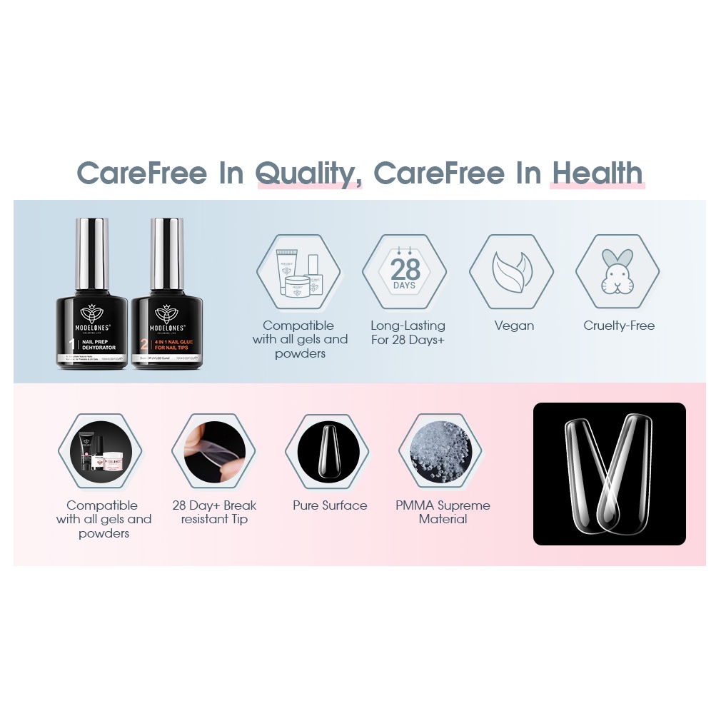 Gel MODELONES keo acrylic 4 trong 1