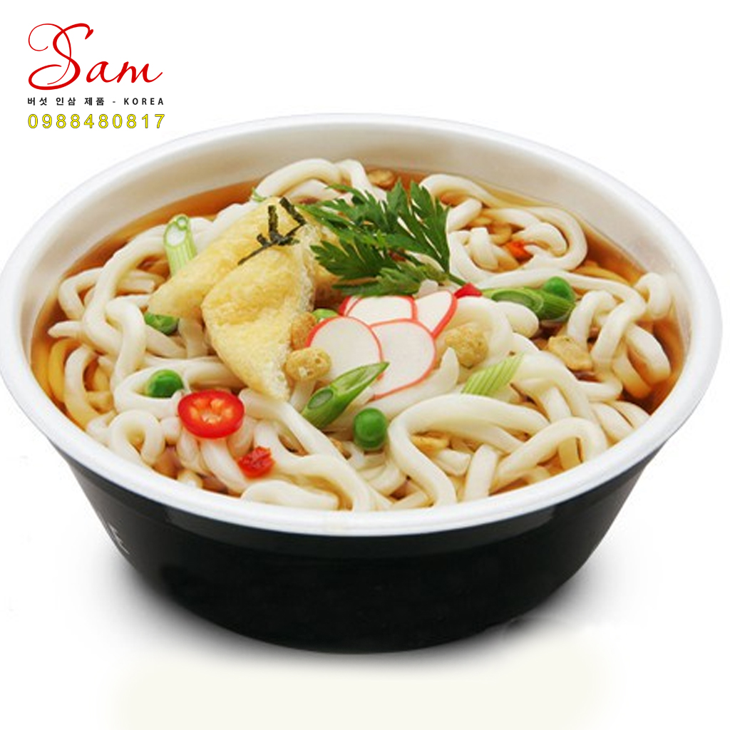 Mỳ tươi udon Samlip Hàn Quốc làm mỳ tương đen 200gr/ gói